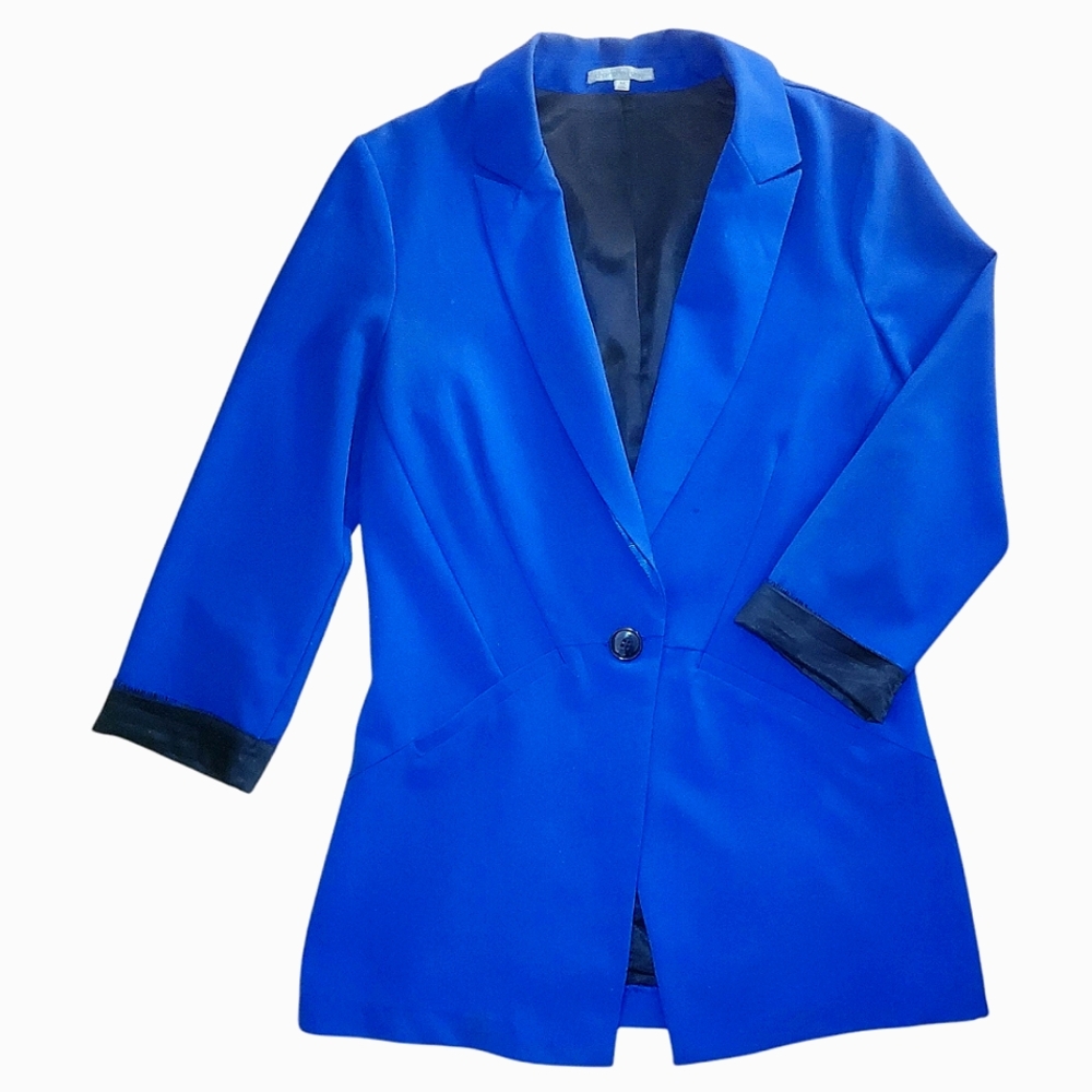 CHARLOTTE RUSSE single button blazer jacket - Picture 4 of 9